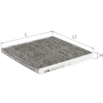 Фільтр салону ALPHA FILTER AF5210A