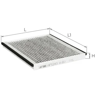 ЕФ повітряний салону ALPHA FILTER AF5243A