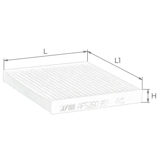 ALPHA JEEP фільтр салону WRANGLER III 2.8-3.8 07- ALPHA FILTER AF5260