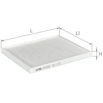 ALPHA JEEP фільтр повітря салону Grand Cherokee 22-, Grand Cherokee L 21- ALPHA FILTER AF5291