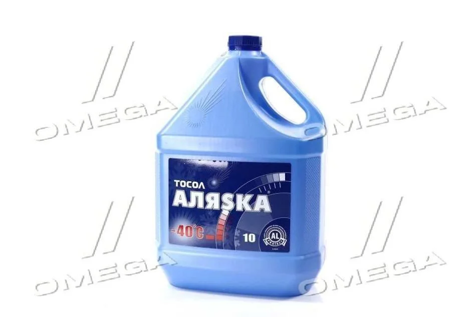 Тосол Аляска А-40 (-40С) (Каністра 10л) АЛЯSКА 5066 (фото 1)