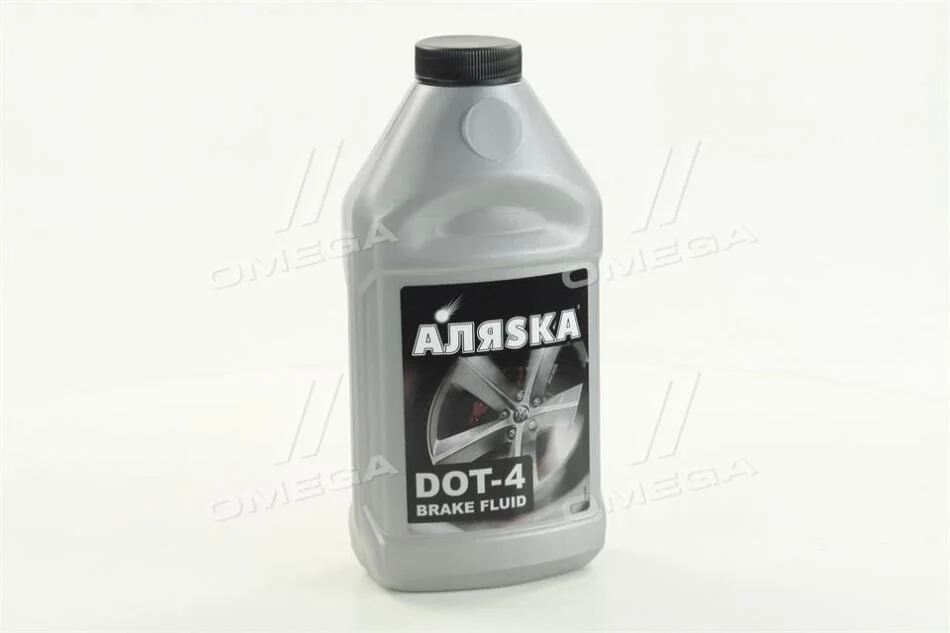 Рідина гальм. DOT4 Аляска (срібло) 390г АЛЯSКА 5437 (фото 1)
