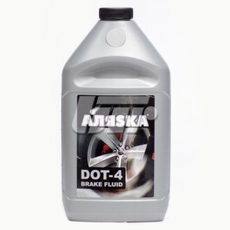 Рідина гальм. DOT4 Аляска (срібло) 750г АЛЯSКА 5438