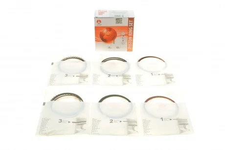 Поршневі кільця PR-DAE-49-3548-025-SET AMP PRDAE493548025SET