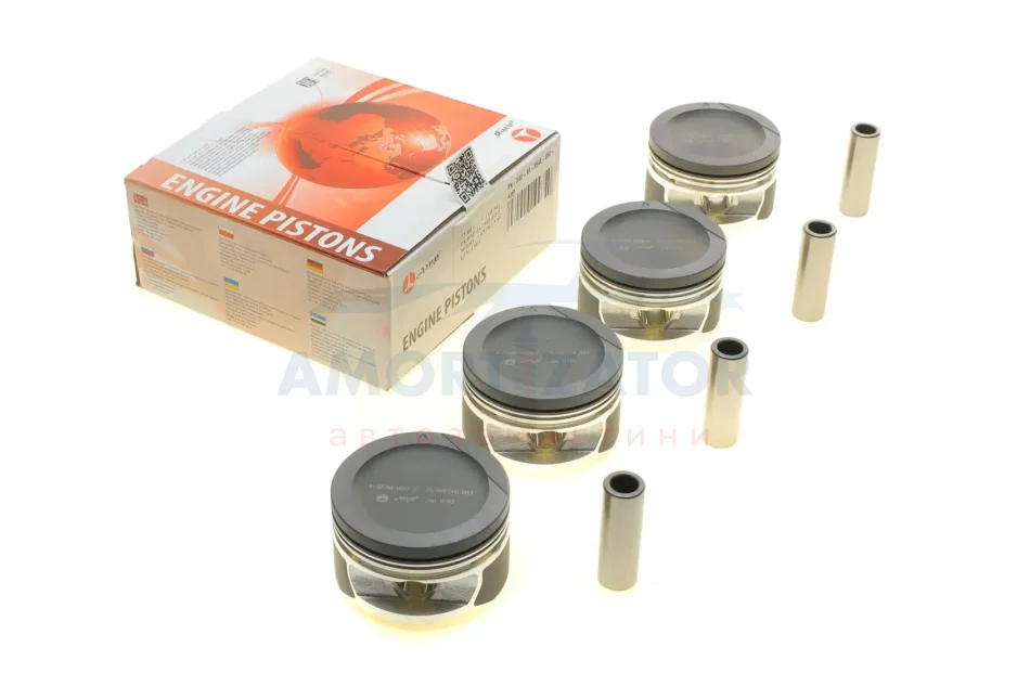 Комплект поршнів PX-DAE-4A-3548-050-2 AMP PXDAE4A35480502 (фото 1)