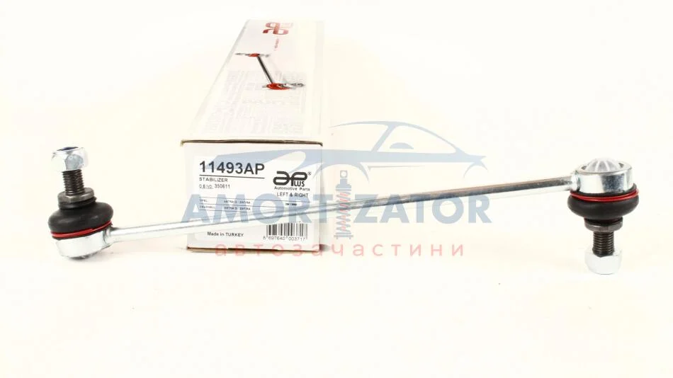 Тяга стабілізатора / Стійка стабілізатора APlus 11493AP (фото 1)