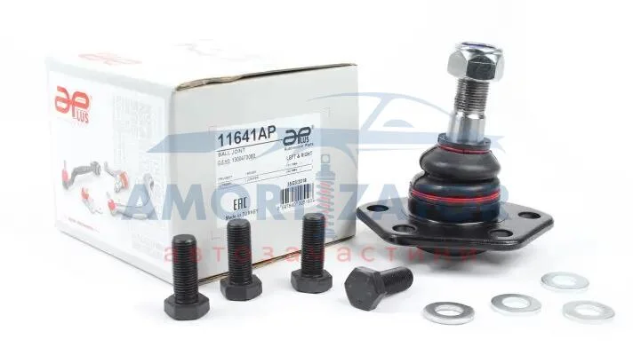 Кульова опора ниж. (конус 18mm) 1800t Citroen Jumper Fiat Ducato Peugeot Boxer 1.9D-2.8D 02.94-04.02 APlus 11641AP (фото 1)