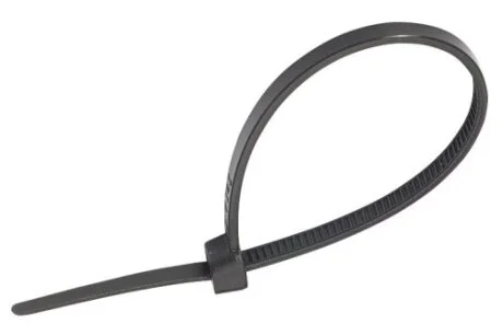 Стяжка кабельна 4.6х200 чорна APRO CTB46200
