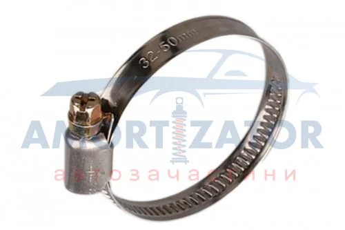 Хомут червІячний нержавІючий W2 10-16 мм APRO HCN04 (фото 1)