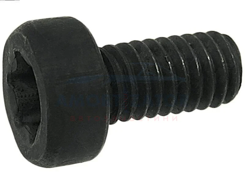 Болт з головкою системи TORX з чорного металу AS-PL SP3022S(BULK) (фото 1)