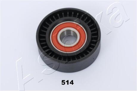 Відвідний/напрямний ролик, поліклиновий ремінь ASHIKA 129-05-514