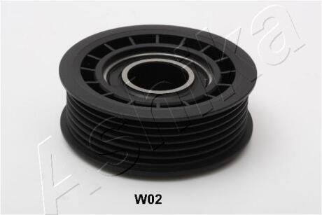 Відвідний/напрямний ролик, поліклиновий ремінь ASHIKA 129-0W-W02