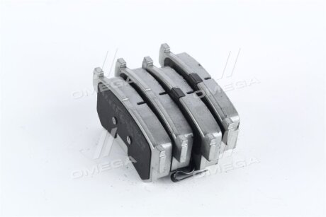 Комплект гальмівних накладок, дискове гальмо ASHIKA 51-0S-S01