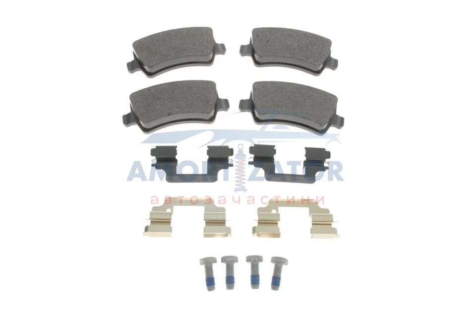 Комплект гальмівних колодок з 4 шт. дисків ATE 13.04602736.2 (фото 1)