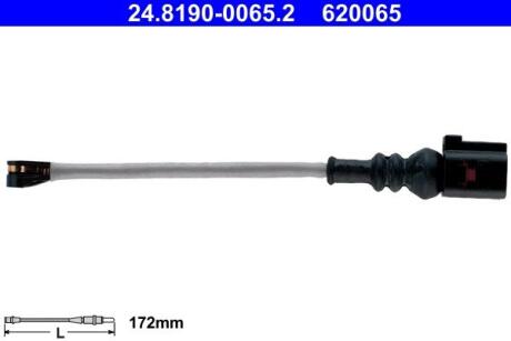 Датчик зносу,гальм.колодки ATE 24.8190-0065.2
