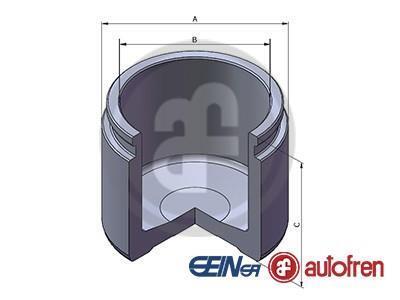 Поршень, гальмівний супорт AUTOFREN D0 25393