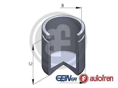 Поршень циліндра суппорта AUTOFREN D025459
