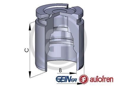 Поршень, гальмівний супорт AUTOFREN D025605