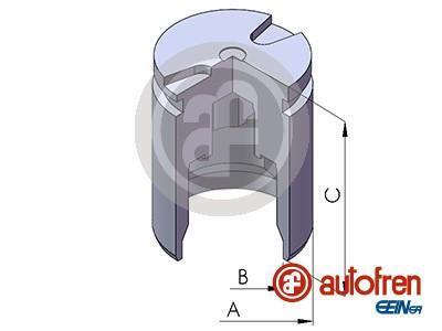 Поршень, гальмівний супорт AUTOFREN D025704