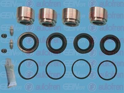 Ремкомплект гальмівного супорта передн лів/прав (діаметр поршня: 40, із поршнем) ABARTH GRANDE PUNTO ALFA ROMEO 156, GIULIA, GIULIETTA, MITO, STELVIO FIAT PUNTO HONDA CIVIC IX 1.4-3.5 05.00- AUTOFREN D42147C