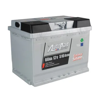 АКБ AutoPart 60 Ah/12V 510 (EN) Galaxy Silver (0) 242Х175Х190 AUTOPART ARL060GAS0