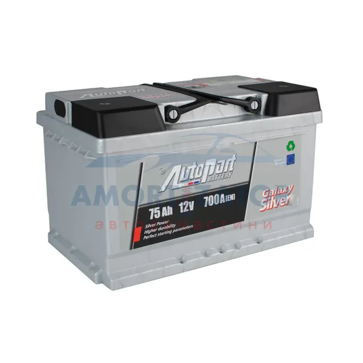 АКБ 75 Ah/12V Autopart Galaxy Silver (0) 278×175×175 AUTOPART ARL075GAL0 (фото 1)