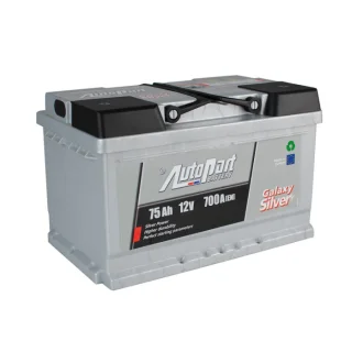 АКБ 75 Ah/12V Autopart Galaxy Silver (0) 278×175×175 AUTOPART ARL075GAL0