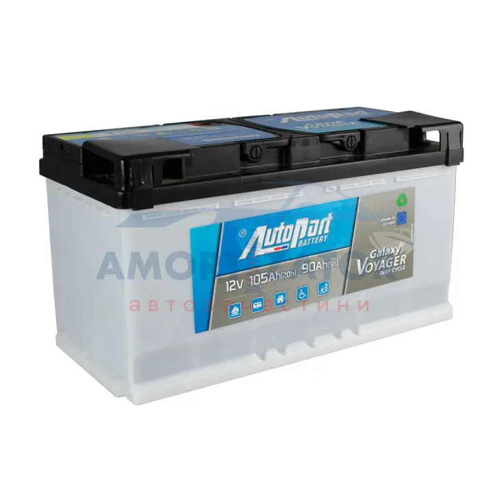 105 Ah/12V Voyager (0) стаціонарний AUTOPART ARL105V00 (фото 1)