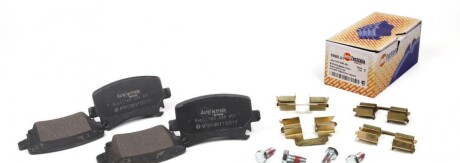 Колодки гальмівні, задні AUTOTECHTEILE 369 8001