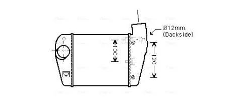 Інтеркулер AUDI A6 C6 (2004) A6 2.0 TDI (Ava) AVA COOLING AIA4350