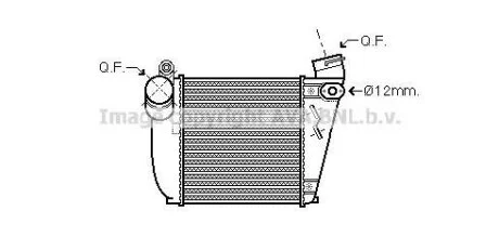 Інтеркулер AVA COOLING AIA4354