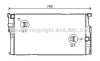 AVA (Уважно! авто з 6-ст КПП) BMW Радіатор сист. охолодження F20, F21, F22, F23, F30, F31, F34, F34, F80, F87 AVA COOLING BW2446 (фото 1)