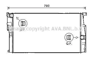 Радіатор, Система охолодження двигуна CLEVER FIT AVA COOLING BW2455