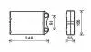 AVA MINI Радіатор опалення MINI (R50, R53, R52) AVA COOLING BW6426 (фото 1)