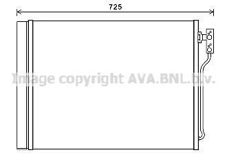 Радіатор кодиціонера CLEVER FIT AVA COOLING BWA5435D
