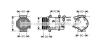 AVA CITROEN Компресор кондиціонера BERLINGO, C3 II, C4, PEUGEOT, DS AVA COOLING CNAK255 (фото 1)