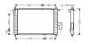AVA Радіатор охолодження DAEWOO MATIZ (1998) 0.8 AVA COOLING DWA2046 (фото 1)