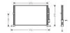 AVA FORD Радіатор кондиціонера (конденсатор) без осушувача Mondeo III 00- AVA COOLING FD5302 (фото 1)