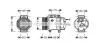 AVA FORD Компресор кондиц. C-MAX 2.0 TDCi 07-, FOCUS II 2.0 05-, KUGA I 2.0 TDCi 08-, VOLVO AVA COOLING FDAK378 (фото 1)