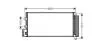 AVA FIAT Радіатор кондиціонера (конденсатор) Linea 1.3/1.6D 07- AVA COOLING FTA5356D (фото 1)