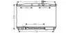 Радіатор охолодження HYUNDAI Santa Fe II (CM) (вир-во AVA) AVA COOLING HY2174 (фото 1)