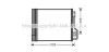 AVA DB Радіатор кондиціонера (конденсатор) з осушувачем Smart Fortwo 07- AVA COOLING MCA5013D (фото 1)
