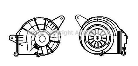 AVA DB Вентилятор салона VIANO (W639) 03-, VITO (W639) 03- AVA COOLING MS8631