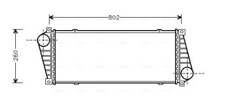 Інтеркулер AVA COOLING MSA 4217