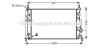 AVA MAZDA Радіатор системи охолодження двигуна 3 2.2 MZR CD 09- AVA COOLING MZ2246 (фото 1)