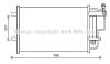 AVA MAZDA Радіатор кондиціонера (конденсатор) Mazda 3 1.6/2.2 08- AVA COOLING MZ5242D (фото 1)