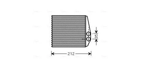 Радіатори опалення AVA COOLING OLA6354
