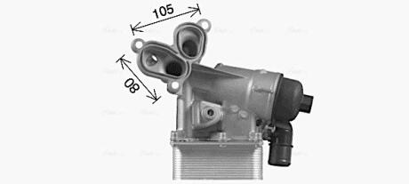 Охолоджувач оливи, моторна олива AVA COOLING RT3631H