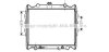 AVA TOYOTA Радіатор системи охолодження двигуна 4 RUNNER III 2.7, 3.4 95-, LAND CRUISER 90 2.7, 3.4 95- AVA COOLING TO2311 (фото 1)