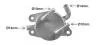 AVA TOYOTA Оливний радіатор (без корпуса) RAV 4 III 2.0 4WD 08-, RAV 4 IV 2.0 12- AVA COOLING TO3771 (фото 1)